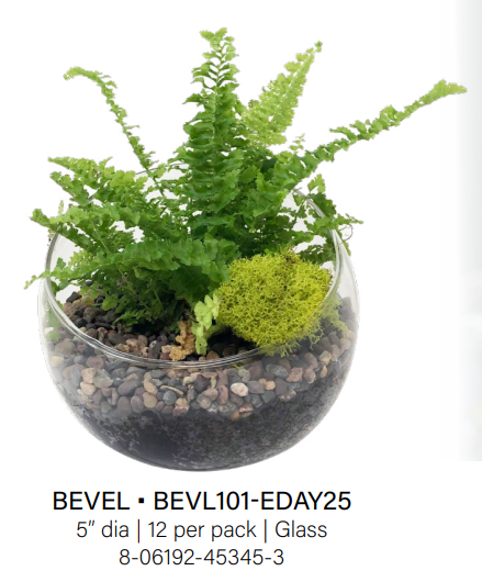 Bevel Slanted Glass