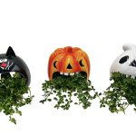 Halloween Howler Planter W/Asst. Vining Foliage