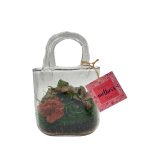 Small Glass Purse Terrarium