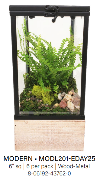 Modern Lantern Terrarium